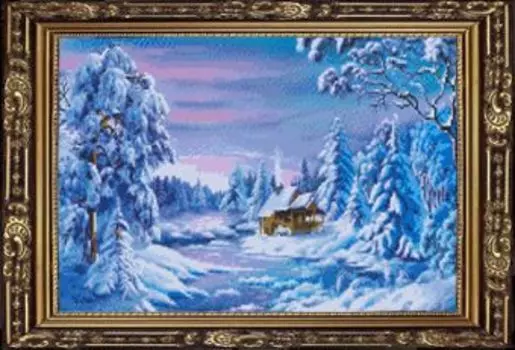 7368 Мозаика Cristal 'Зимний лес', 60*40 см