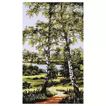 741 Набор для вышивания Hobby&amp;Pro 'Тропинка к реке', 31*50 см