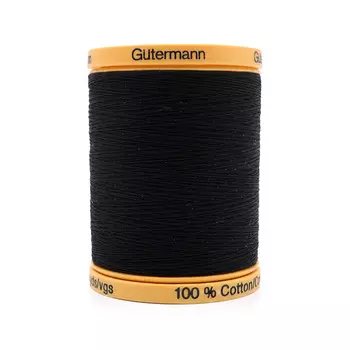 743933 Нить Natural Cotton C Ne 50 для отделочных швов, 800м, 100% хлопок Gutermann (5201)