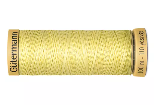 744484 Нить Natural Cotton C Ne 50 для отделочных швов, 100м, 100% хлопок Гутерманн (349)