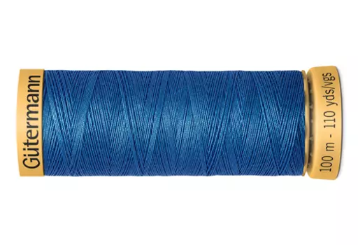 744484 Нить Natural Cotton C Ne 50 для отделочных швов, 100м, 100% хлопок Гутерманн (5534)