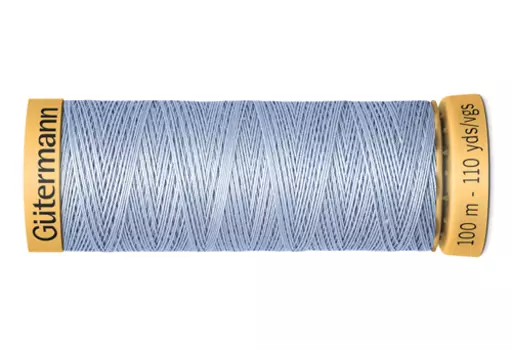 744484 Нить Natural Cotton C Ne 50 для отделочных швов, 100м, 100% хлопок Гутерманн (5726)