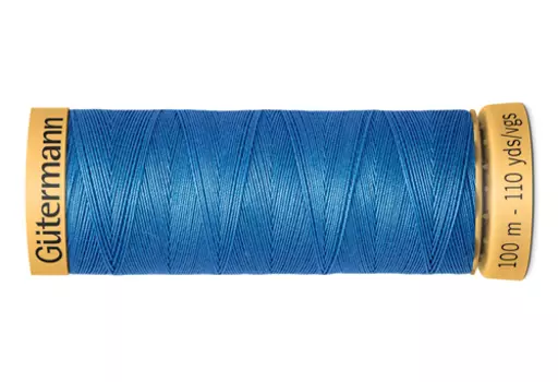 744484 Нить Natural Cotton C Ne 50 для отделочных швов, 100м, 100% хлопок Гутерманн (7280)