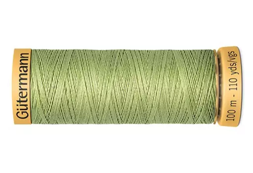 744484 Нить Natural Cotton C Ne 50 для отделочных швов, 100м, 100% хлопок Гутерманн (9837)