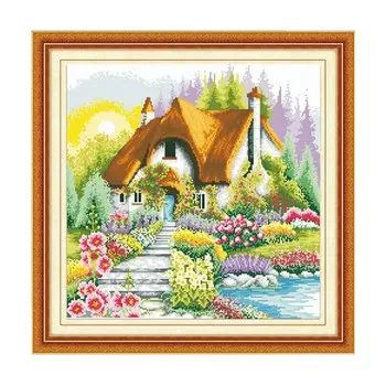 7444 Мозаика Cristal 'Сказочный домик', 53*53 см