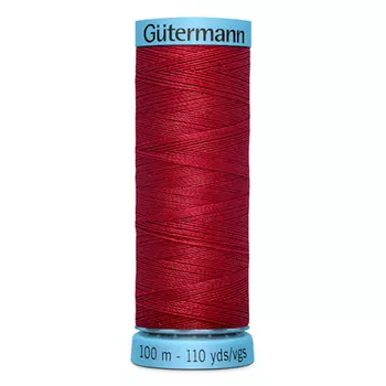 744590 Нить Silk S 303 для тонких отделочных швов, 100м, 100% шелк Гутерманн (367)