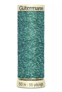 744603 Нить Metallik Effect Thread W 331 металлик для фасонных швов, 50м, п/э\п/а Гутерманн (235)