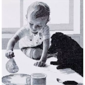 746 Набор для вышивания Hobby&amp;Pro 'Завтрак', 34*35 см