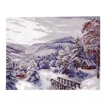 747 Набор для вышивания Hobby&amp;Pro 'Зимушка-зима', 42*34 см