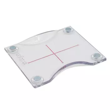 749.400 Подставка для счетного креста с магнитным транспортиром, 24x24 см, Рako