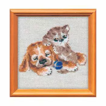 750 Набор для вышивания Риолис 'Давай играть!', 15*15 см