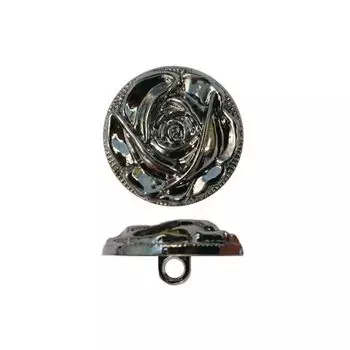 75522 Пуговица на ножке, 25 мм (BN)