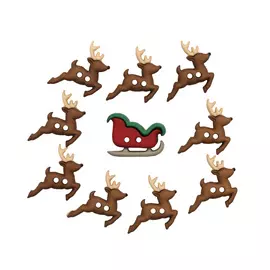 7590, Фигурки. Оленья упряжка Dress It Up