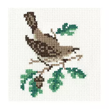 760 Набор для вышивания РС-Студия 'Дрозд' 13*10 см