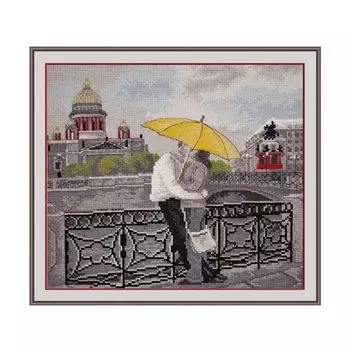 763 Набор для вышивания 'Овен' 'Романтика Петербурга', 26*24 см