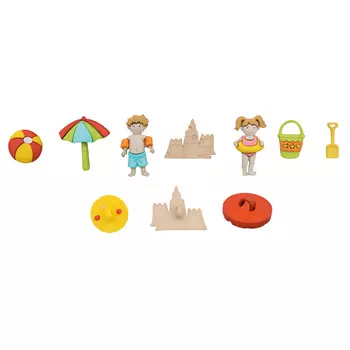 7674, Фигурки. На пляже Dress It Up