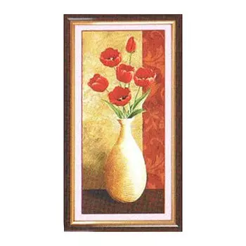 7678 Мозаика Cristal 'Маки', 55*128 см