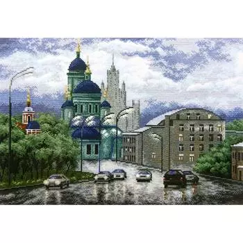767 Набор для вышивания РС-Студия 'Городской пейзаж' 43*32 см