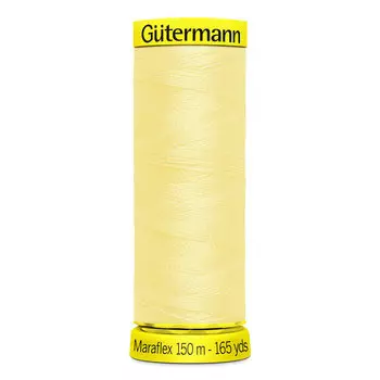 777000 Нить Maraflex для трикотажных материалов, 150м, 100% ПБТ, Gutermann (325 шампань)