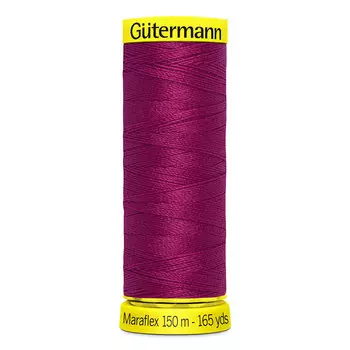 777000 Нить Maraflex для трикотажных материалов, 150м, 100% ПБТ, Gutermann (384 малиновый щербет)