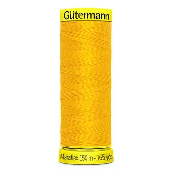 777000 Нить Maraflex для трикотажных материалов, 150м, 100% ПБТ, Gutermann (417 одуванчиковый)