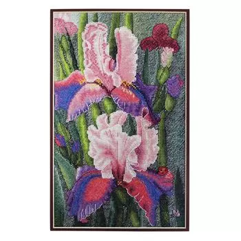 779 Набор для вышивания Hobby&amp;Pro 'Ирисы', 17*27 см