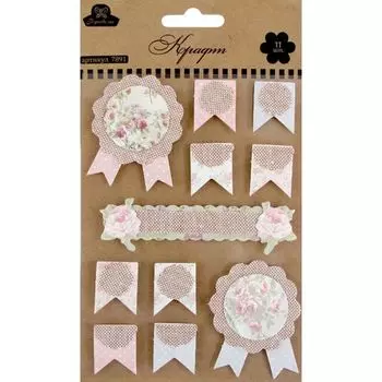 7891 Объемные стикеры 'Крафт'