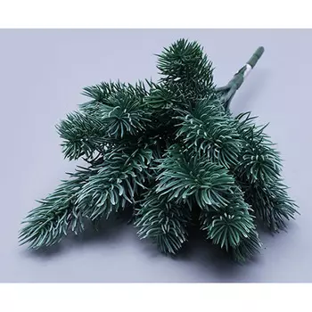 79665 ИЦ Ветка ели 36 см, голубая