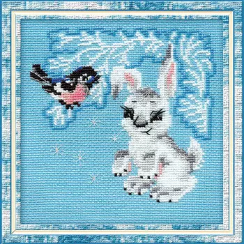 798 Набор для вышивания Riolis 'Зайчонок', 15*15 см