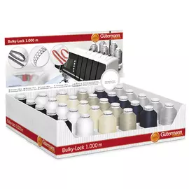 799705 Дисплей для текстурированных нитей Bulky-Lock 80/80 кон Гутерманн (Col 1)