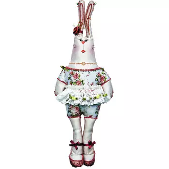 8000 Набор для шитья и вышивания 'Матренин посад' текстильная игрушка 'Зайка прасковья', 47*22 см