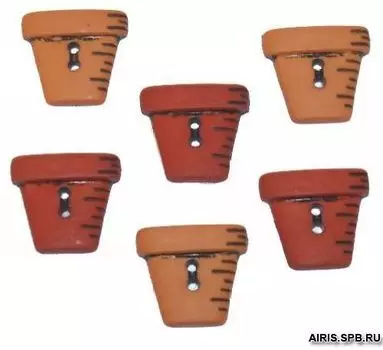 800, Фигурки. Цветочные горшки Dress It Up