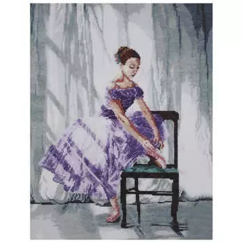 801 Набор для вышивания Hobby&amp;Pro 'Балерина', 31*42 см