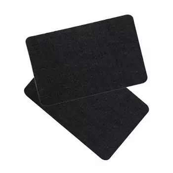 810216 Термозаплатки джинсовые, чёрный, 10*15 см, упак./2 шт., Hobby&amp;Pro