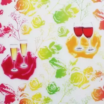 81105 Транспарентная бумага 'Вино', 115 г/м², 50,5*70 см, Folia