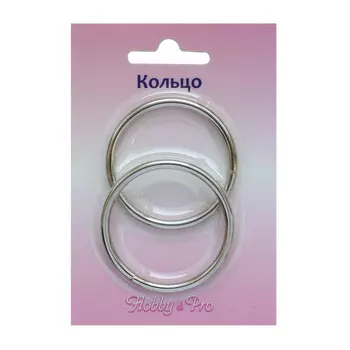 816-008 Кольцо разъемное 35*3,5мм, упак(2шт) Hobby&amp;Pro (никель)