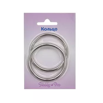 816-011 Кольцо разъемное 40*4,0мм, упак(2шт) Hobby&amp;Pro (никель)