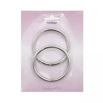 816-018 Кольцо разъемное 50*5,0мм, упак(2шт) Hobby&amp;Pro (никель)