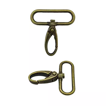 817-046 Карабин 40*50мм упак(2шт) Hobby&amp;Pro (латунь)