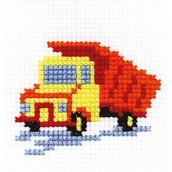 818 Набор для вышивания РC-Студия 'Грузовик' 5*7 см