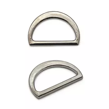 819B-035 Полукольцо литое 25мм, упак(2шт) Hobby&amp;Pro (черный никель)