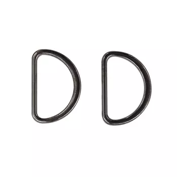 819B-036 Полукольцо литое, 35 мм, упак./2 шт., Hobby&amp;Pro (черный никель)