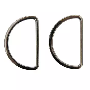 819B-037 Полукольцо литое 50мм, упак(2шт) Hobby&amp;Pro (черный никель)