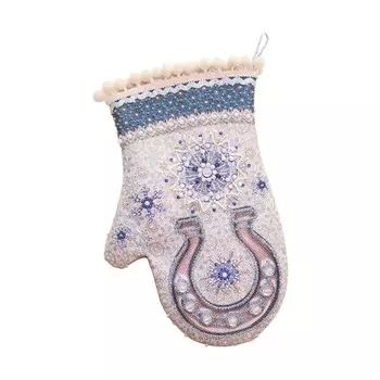 8205 Набор для шитья и вышивания 'Матренин посад' варежка 'Мерцающий иней', 18*25 см