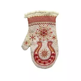 8206 Набор для шитья и вышивания 'Матренин посад' варежка 'Северное сияние', 18*25 см