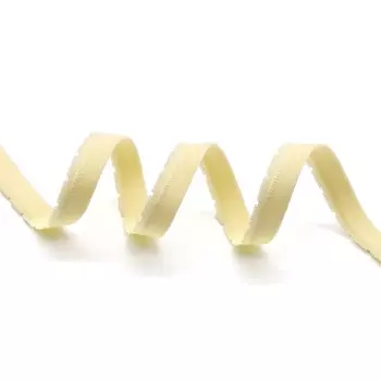 8208 Лента эластичная декоративная 9мм*50м (св-желтый)