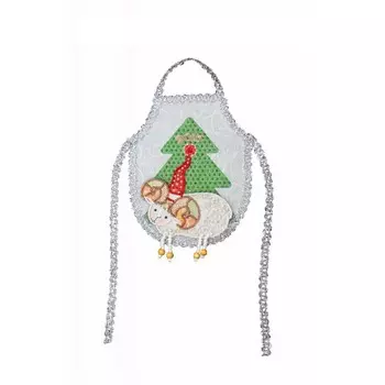 8227 Набор для шитья и вышивания Матренин посад фартук 'Символ года' 14*18см