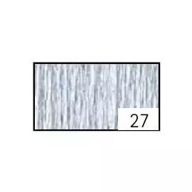 82291 Креп-бумага (гофра, металлик), 50х250 см, Folia (27 серебрянный)