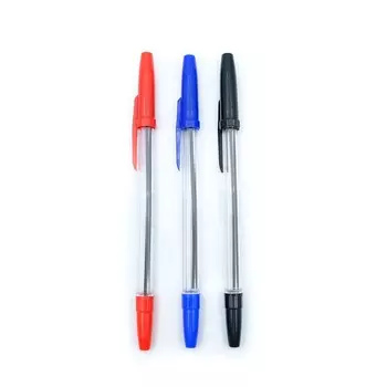 82633 Набор шариковых ручек Pioneer 3 шт (черная, красная, синия)