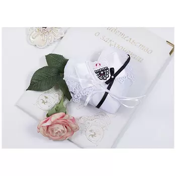 8291 Набор для шитья и вышивания подушечка для колец Матренин Посад 'Для двоих' 24*42см